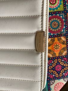 Lino Perros White Sling Bag With Tag