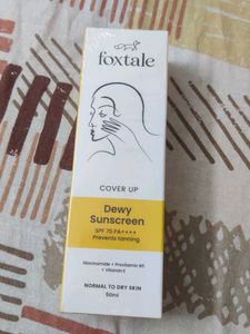 Foxtale Dewy Sunscreen