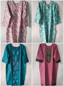 Combo Of 4 Beautiful Kurtis..🌻💗