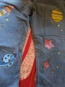 KOKK KEEN Space Theme Jeans