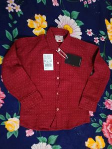 Red Dotted Shirt