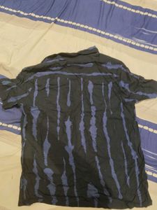 Zudio Half Sleeve Blue Shirt For Men