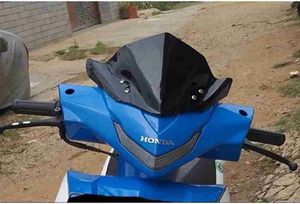 MOTO XSPEED Short Visor Universal Bike HeadlightVi