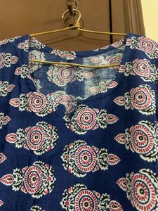 Short Printed Kurti
