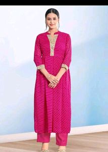 New/Unused A Line Kurti With Pant