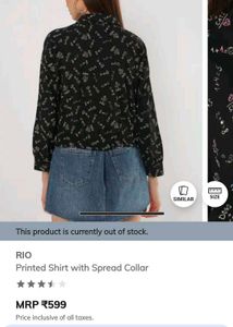 Math Print Crop Top