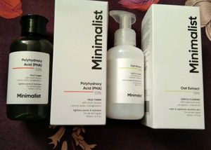 Minimalist Face Toner &  Cleanser Combo
