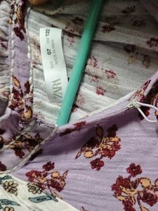 Zara Floral Print Dress