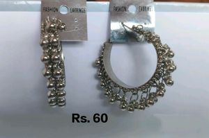 Oxidised Ear Rings