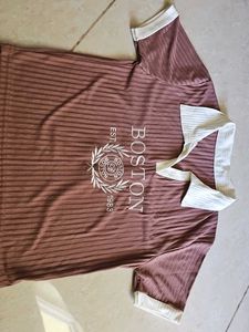 BOSTON Cute Crop Tshirt