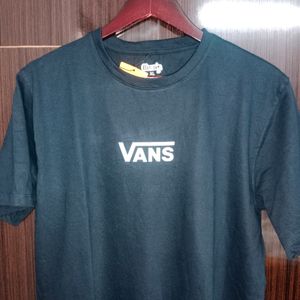 Unisex Branded Round Neck Navy Blue T-Shirt