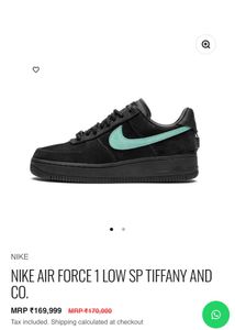 Nike Air Force 1 Low “1837” (Tiffany &amp; Co.)