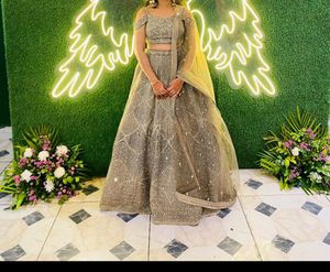 Olive Lehenga