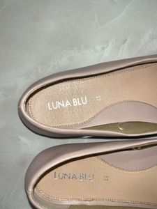 Luna Blu Beige Ballerinas