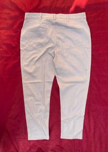 Off-White Straight Leg Jeans