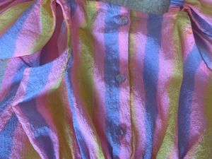 Striped Ruffle Sleeve Dress