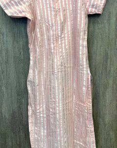 Blush Bloom Straight Kurti