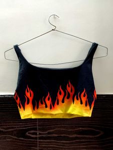 Bershika Branded Crop Top.