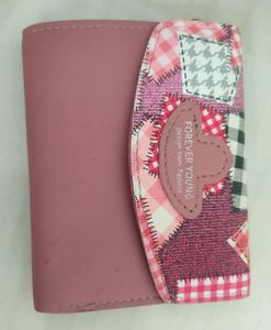 Pink Fold Purse