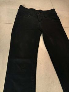 Black Denim Skinny Jeans for womens