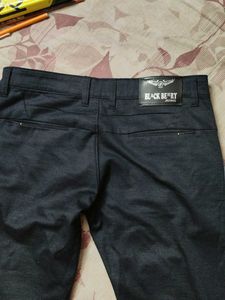 Dark Blue Straight Leg Pants