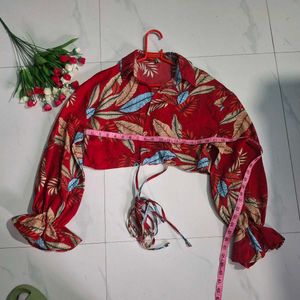 Floral Crop Top