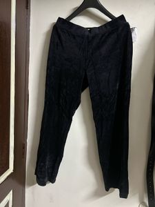 Black Velvet Lounge Pants