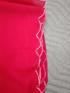 Pink Mermaid Border Saree