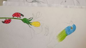 Camel Pencil Colour