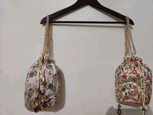 Floral Pouches - Set of 2