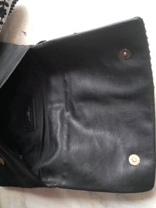 Black Lether Clutche