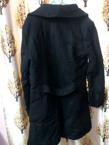 Korean Black Long Coat