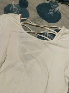 White Long Sleeve Top