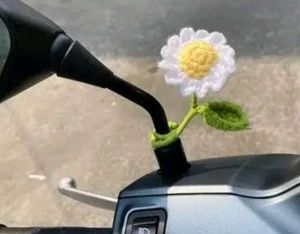 Crochet Flower Scooty Charms