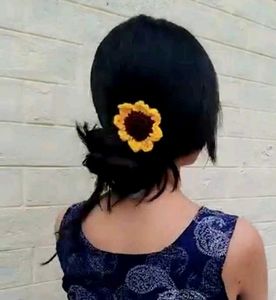 Sunflower Hair Clip