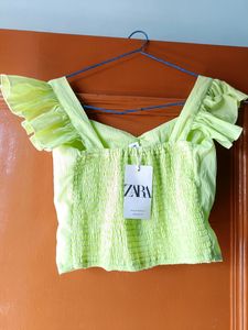 Zara Padded Crop Top