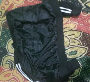 Crop Black Stripped Jacket