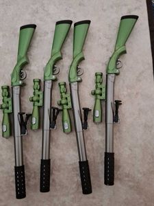 Set of 4 Toy Rifles