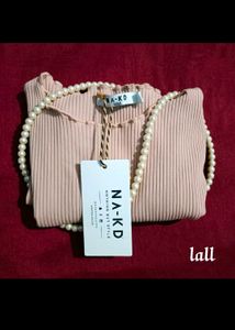 Brand New Self Striped Top