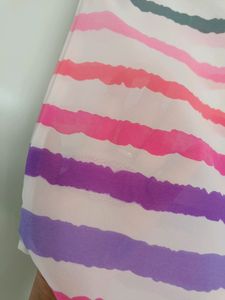 Multicolour Striped Georgette Top