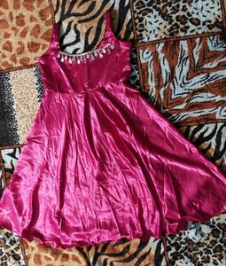 Elegant Cherry Red Kurta Set