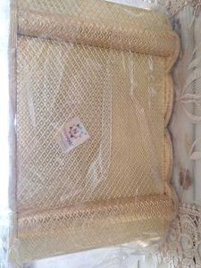 Brand New Steel Glass Set Of 6 With Wooden Tray