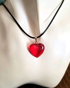 Pinterest Heart  Necklace