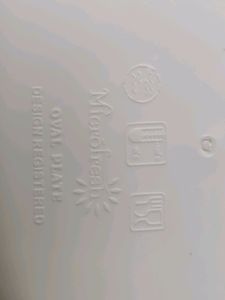 Rice Plate With Serving Spoon
