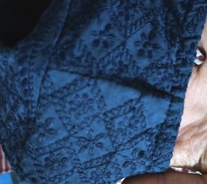 Navy Blue Chikankari Kurti