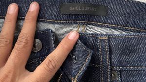 Dark Wash Denim Jeans