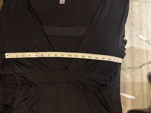 Elegant Black Long Sleeve Top