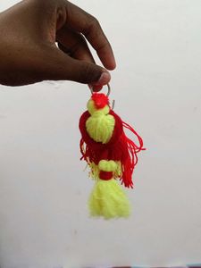 Yarn Bird Keychain Cute Keychai