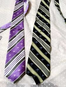 Vintage Austico Apparel Ties - Set of 2
