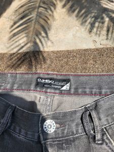 Gray Wash Denim Jeans